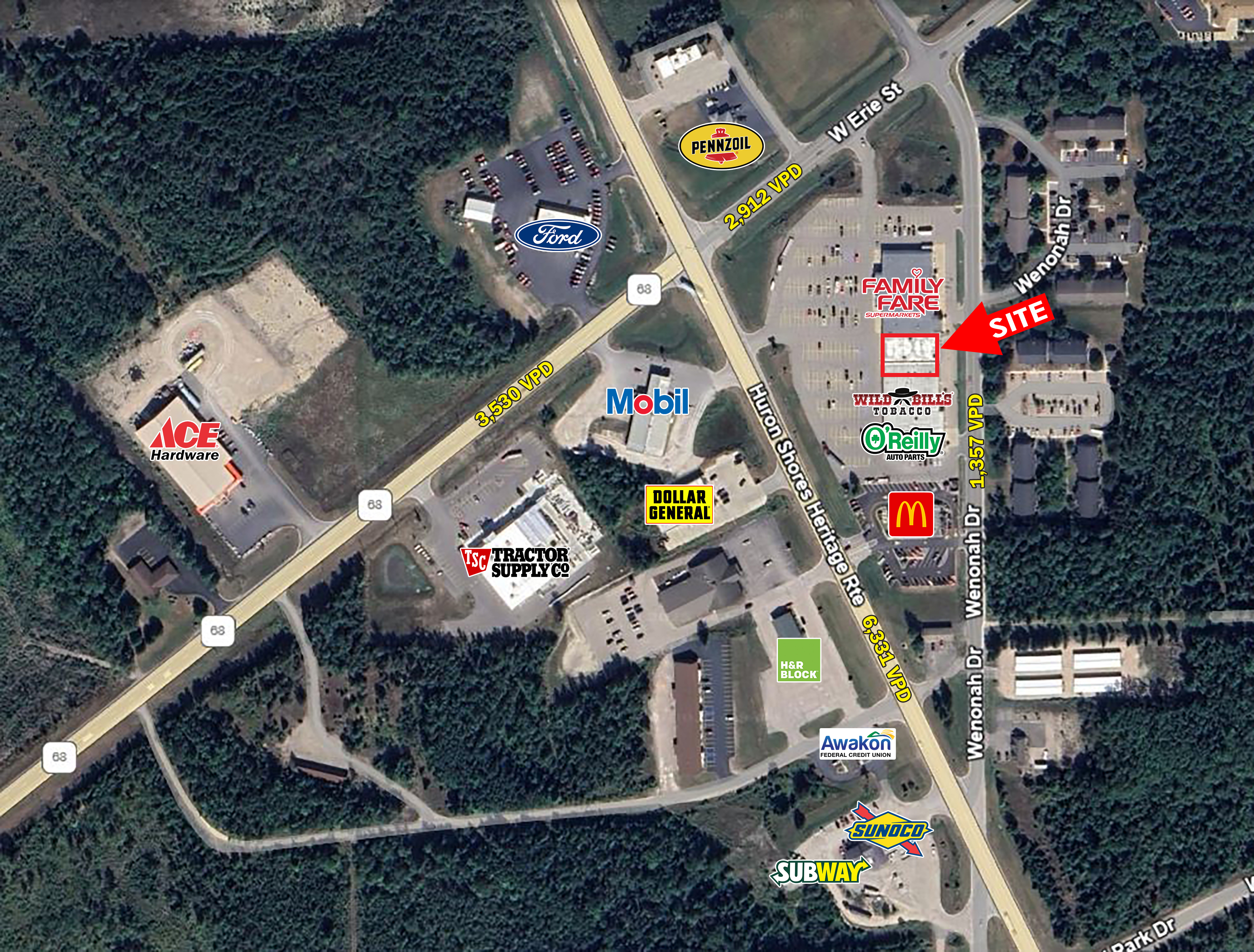 100 South Bradley Hwy, Rogers City, Michigan, 0 , 0 ,0,Retail,For Lease,100 South Bradley Hwy,0,1180